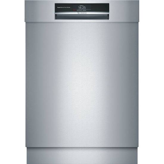 Bosch Benchmark Top Control Built In Dishwasher With Stainless Steel Tub 3rd Rack 38 Dba Stainless Steel She89pw75n Best Buy