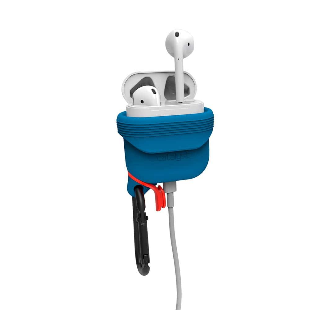 Alt View 12. Catalyst - Case for Apple AirPods - Blue Ridge/Sunset.
