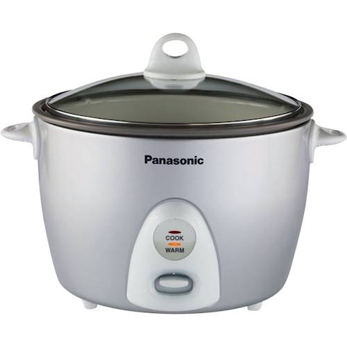 Best Buy: Panasonic 10-Cup Rice Cooker Silver SR-G18FGL