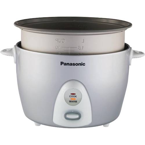 Best Buy: Panasonic 10-Cup Rice Cooker Silver SR-G18FGL