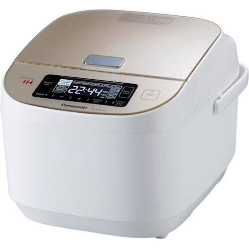 Best Buy: Panasonic 10-Cup Rice Cooker White/Champagne Gold SR-AFM187