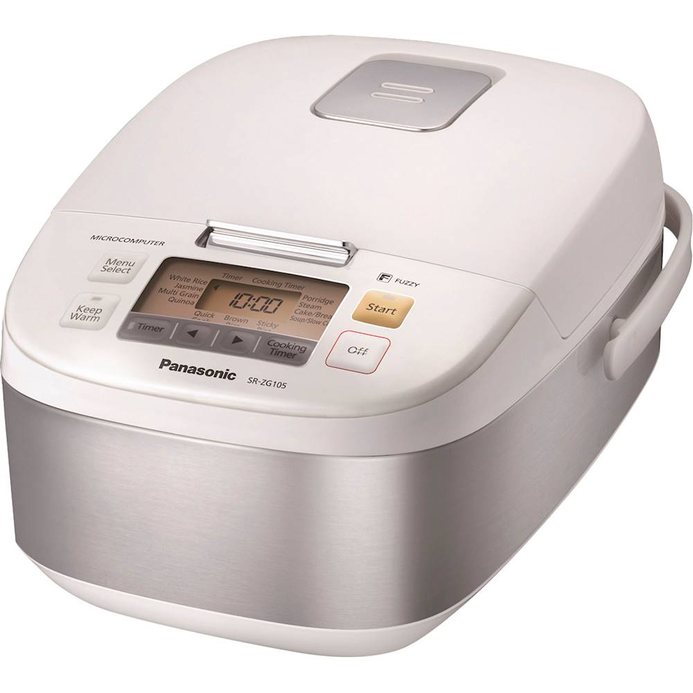 Panasonic SR-TMB10 Rice Cooker/Warmer, Silver Color, 5-1/2-cup