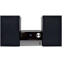 Toshiba - 30W Main Unit and Speaker System Combo Set - Black - Front_Zoom