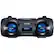 Front. Toshiba - 25W Portable CD Boombox - Black.