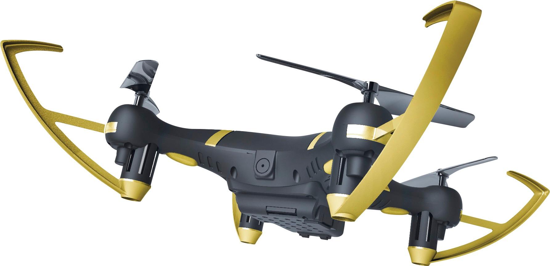 Best Buy: Protocol VideoDrone AP Drone with Remote Controller Black/Gold 6182-5NXB