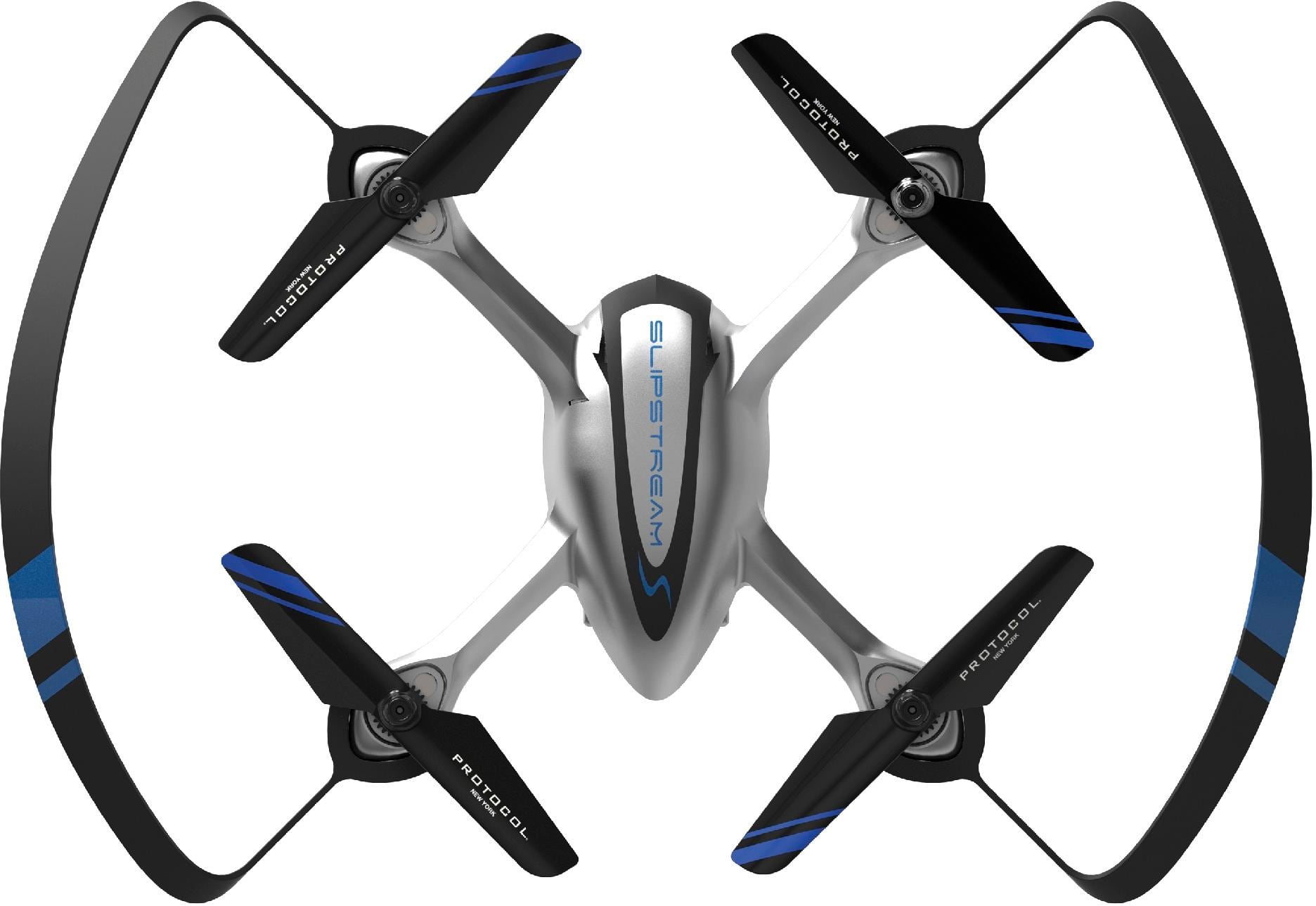 Front. Protocol - Slipstream S Stunt Drone - Silver/Black.