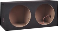 Angle Zoom. Metra - 12" Dual Sealed Subwoofer Enclosure - Charcoal.