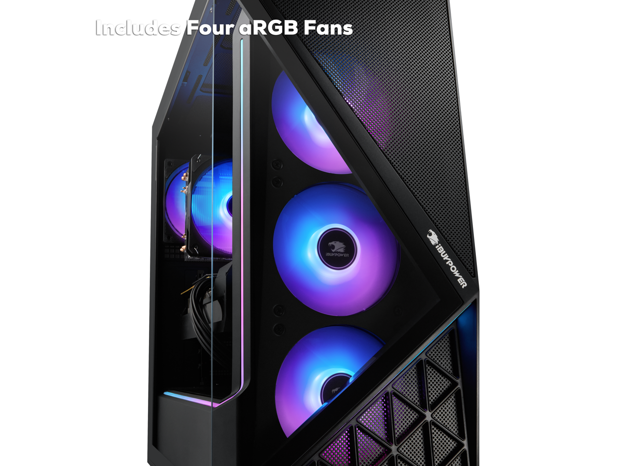Includes Four aRGB Fans  
iBUPPONES iBUKPOWER