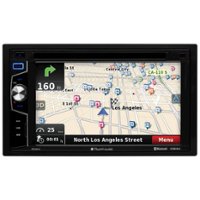 Planet Audio - 6.2" - Built-in Navigation - Bluetooth - In-Dash DVD Receiver - Black - Front_Zoom