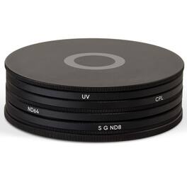Urth - 62mm Nature Filter Kit Plus+ with UV, CPL, ND64 & Soft Graduated ND8 Lens Filters