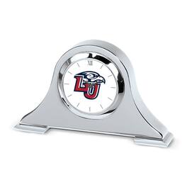 Jardine - Liberty Flames Logo Napoleon Desk Clock - Silver