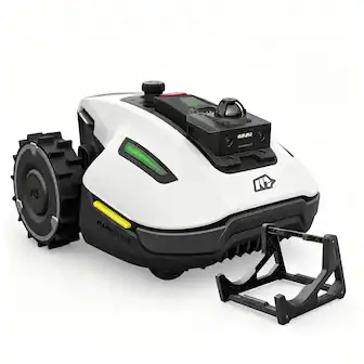 MAMMOTION - YUKA mini 2 1000H Robot Lawn Mower, 0.25 acre, LiDAR 360°+ AI Vision, DropMow, Cut 2.0-3.5in, Smart Battery Management - White