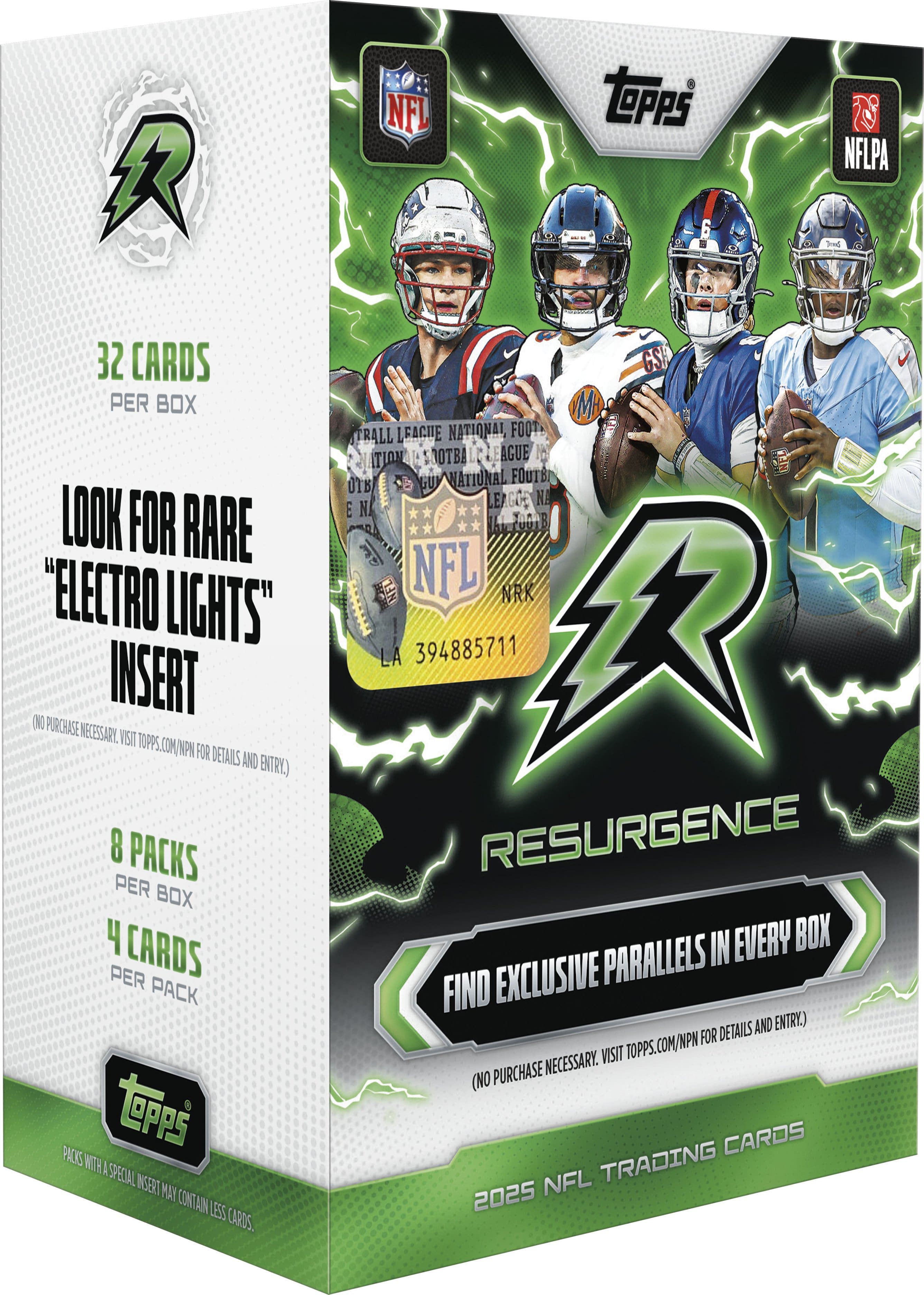 2025 Topps Resurgence Football Blaster Box price history on PriceWatchPro