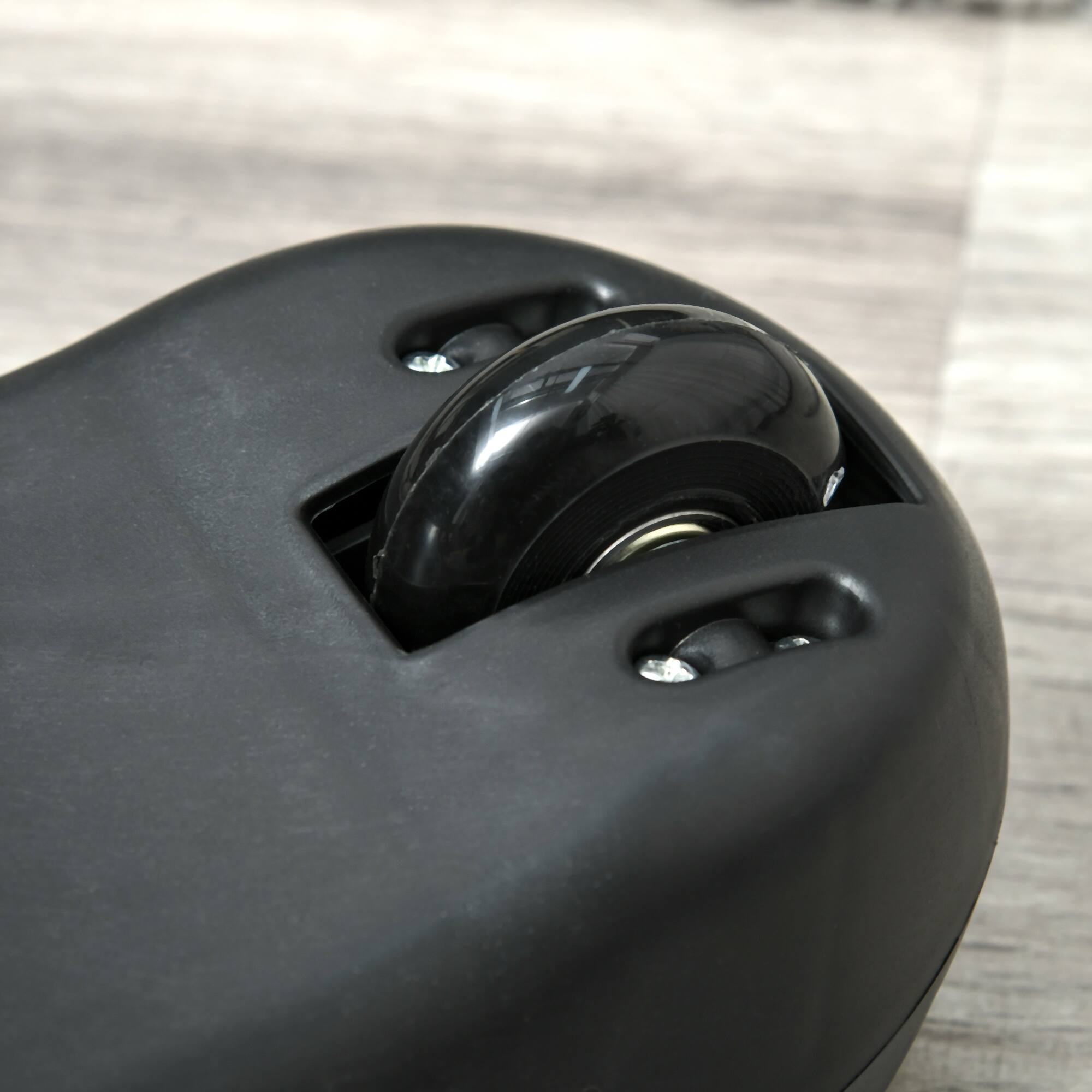 Alt View 8. Soozier - Under Desk Elliptical Exercise Machine, Powered Ellipse Leg Exerciser, Mini Rehabilitation Bike with Adjustable Speed - Black.