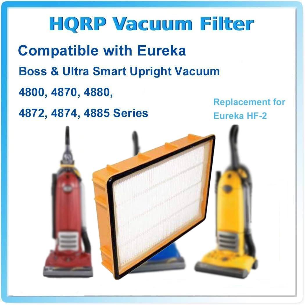 HQRP Vacuum Filter  
Compatible with Eureka Boss & Ultra Smart Upright Vacuum 4800, 4870, 4880, 4872, 4874, 4885 Series  
Replacement for Eureka HF-2