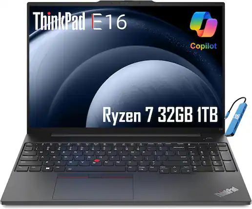 ThinkPad E16 Copilot
Ryzen 7 32GB 1TB