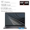16" Display
16GB RAM
512GB SSD
Windows 11 Pro
AMD Ryzen 5
AMD Radeon Graphics