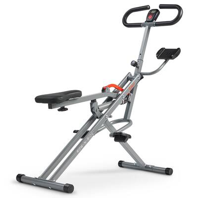 Sunny Health & Fitness Upright Row-N-Ride Plus Assisted Squat Machine Sunny Health & Fitness Upright Row-N-Ride Plus Assisted Squat Machine