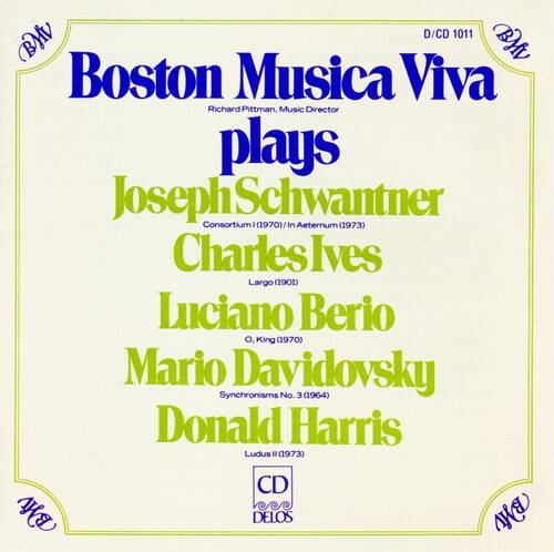 Boston Musica Viva - Chamber Music  - COMPACT DISCS
