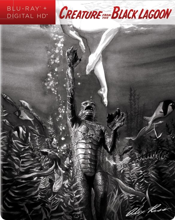  Creature from the Black Lagoon: Alex Ross SteelBook Art [Blu-ray] [SteelBook] [Only @ Best Buy] [1954]