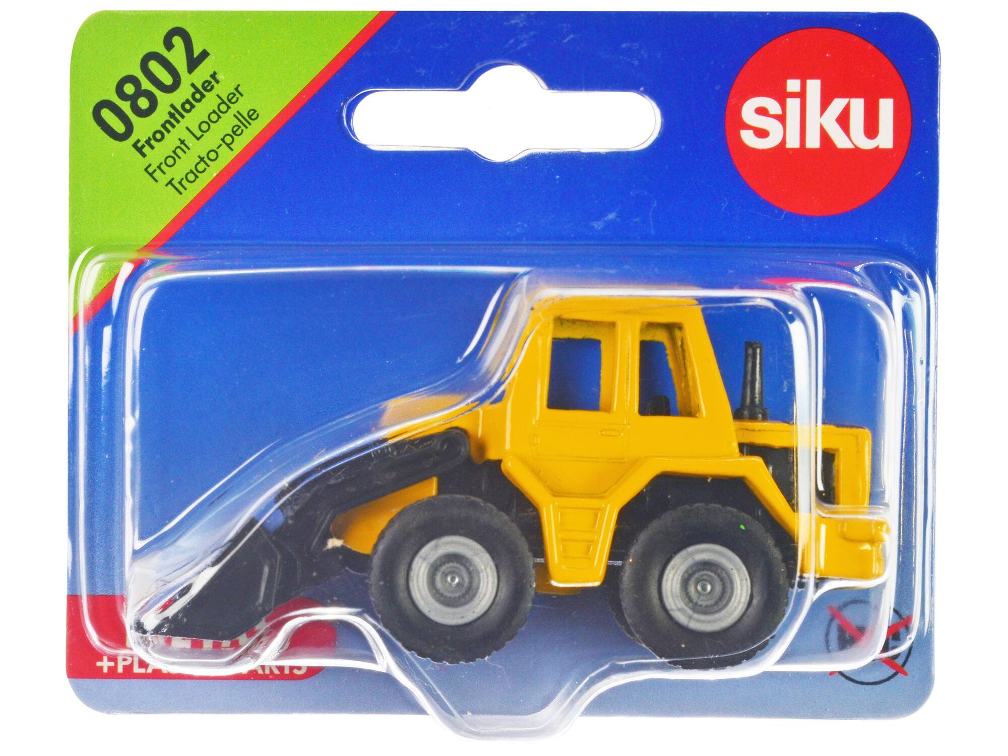 0802 Frontloader Tracto-pelle siku +PL