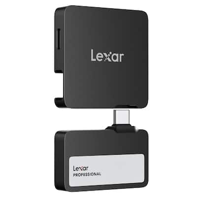 Lexar SL400 1TB Portable SSD with Hub Black LSL400S001T-RNBNU Lexar SL400 1TB Portable SSD with Hub Black LSL400S001T-RNBNU