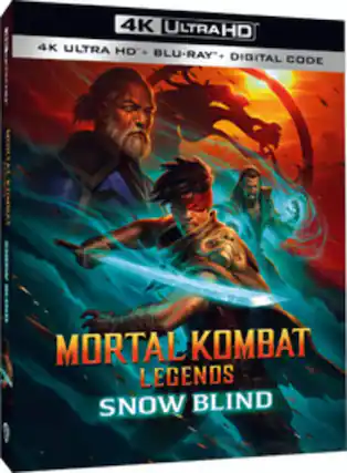 Front. Mortal Kombat Legends: Snow Blind - 4K Blu-Ray.