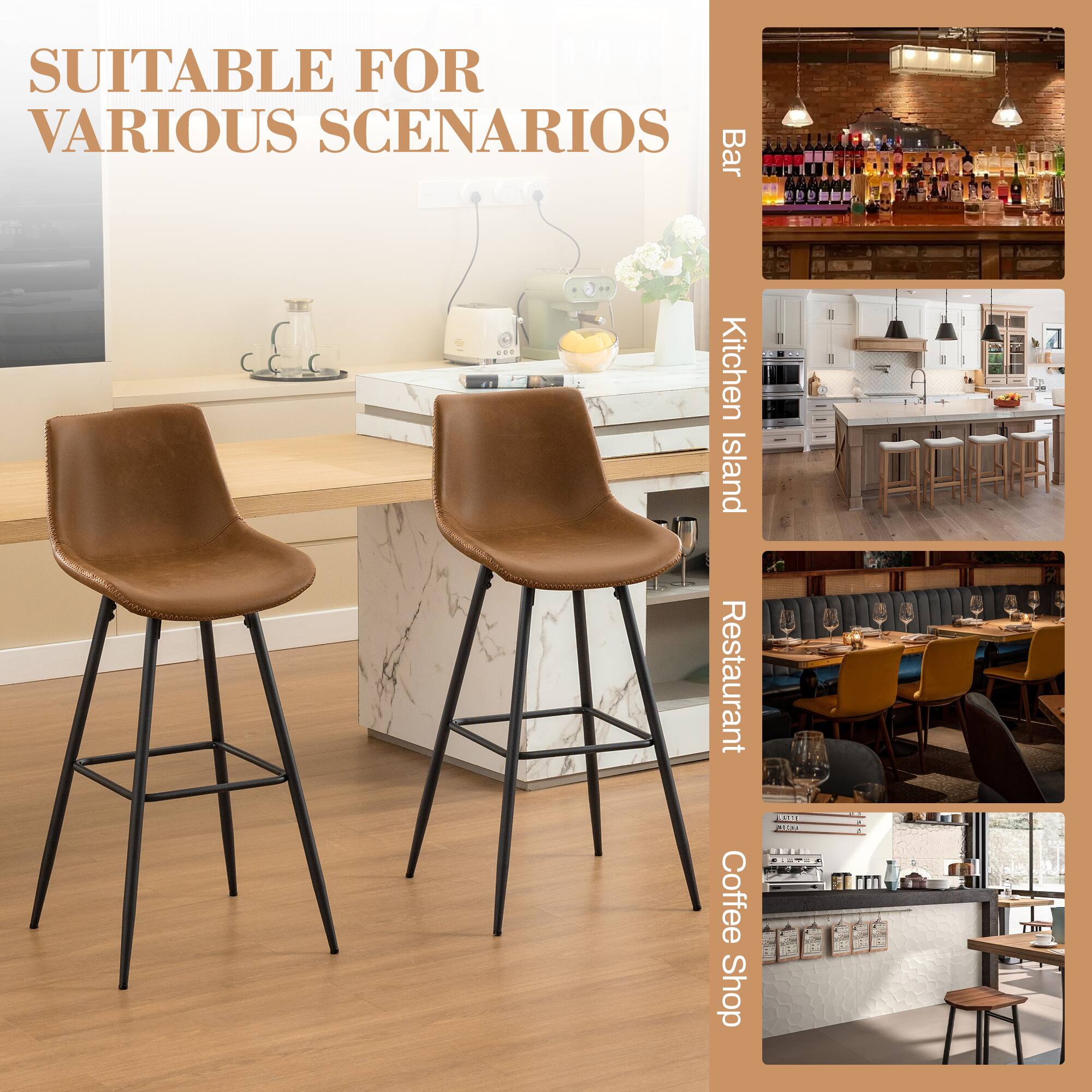 SUITABLE FOR VARIOUS SCENARIOS

- Bar
- Kitchen Island
- Restaurant
- Coffee Shop