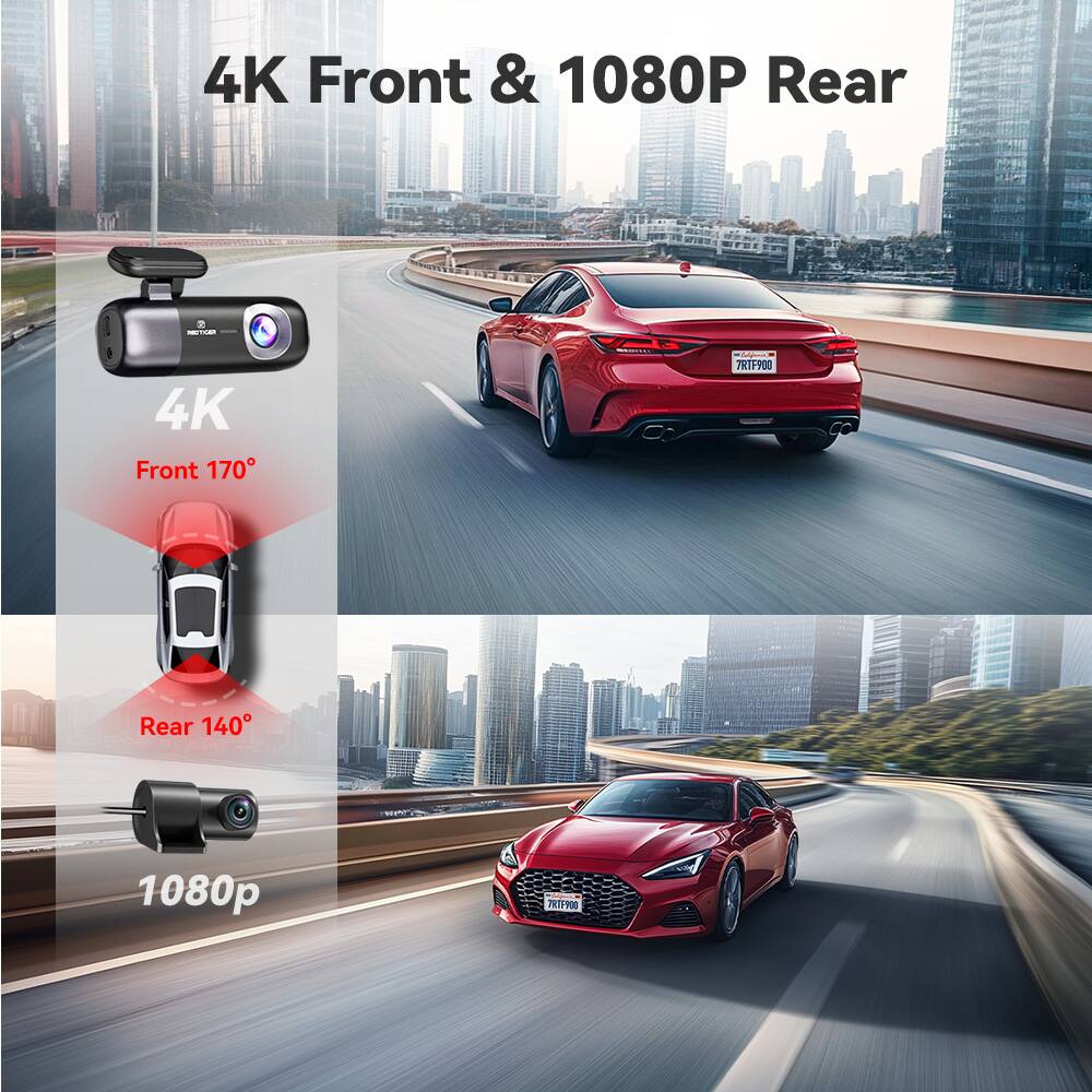 4K Front & 1080P Rear - 4K Front 170 - 1080p Rear 140
