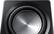 Back. Samsung - Sound+ 10" 200W Wireless Powered Subwoofer - Black.