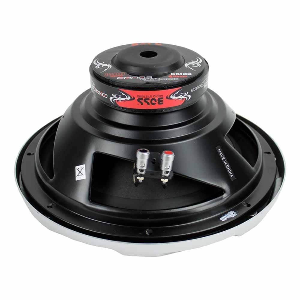BOSS Audio Chaos 12 Inch 1400 Watt 4 Ohm Car Audio Power Subwoofer