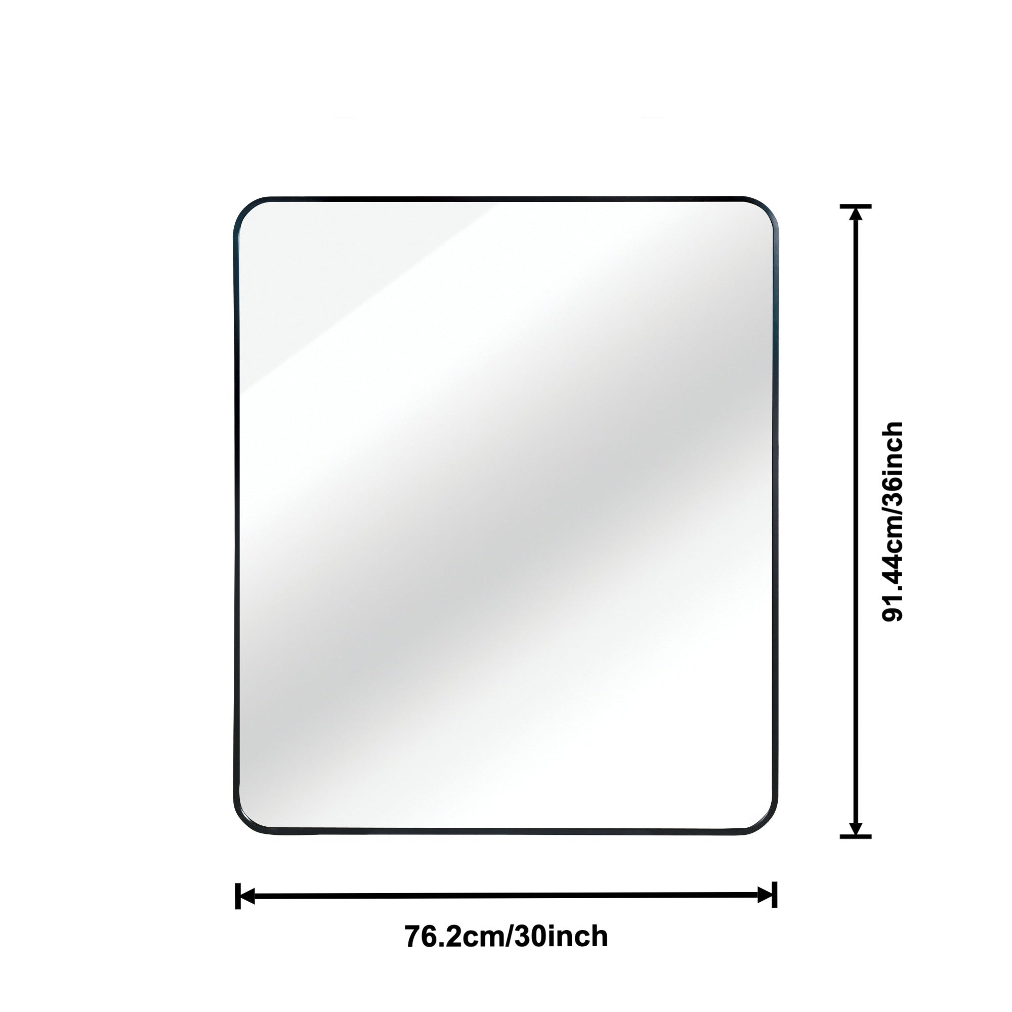 44cm/36inch  
91.44cm/36inch  
76.2cm/30inch