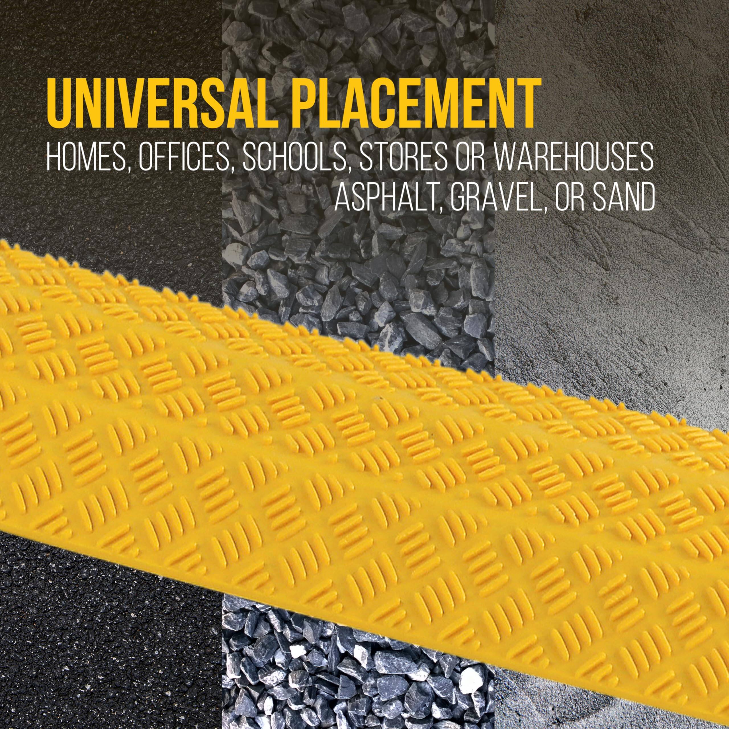 UNIVERSAL PLACEMENT  
HOMES, OFFICES, SCHOOLS, STORES OR WAREHOUSES  
ASPHALT, GRAVEL, OR SAND