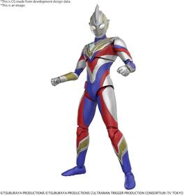 Bandai - Ultraman Trigger - Figure-rise Standard - Multi Type Ultraman Trigger Model Kit - Collectibles - Multicolor
