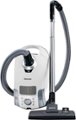 Front Zoom. Miele - Compact C1 Canister Vacuum - Lotus white.