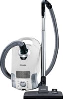 Miele - Compact C1 Canister Vacuum - Lotus white - Front_Zoom
