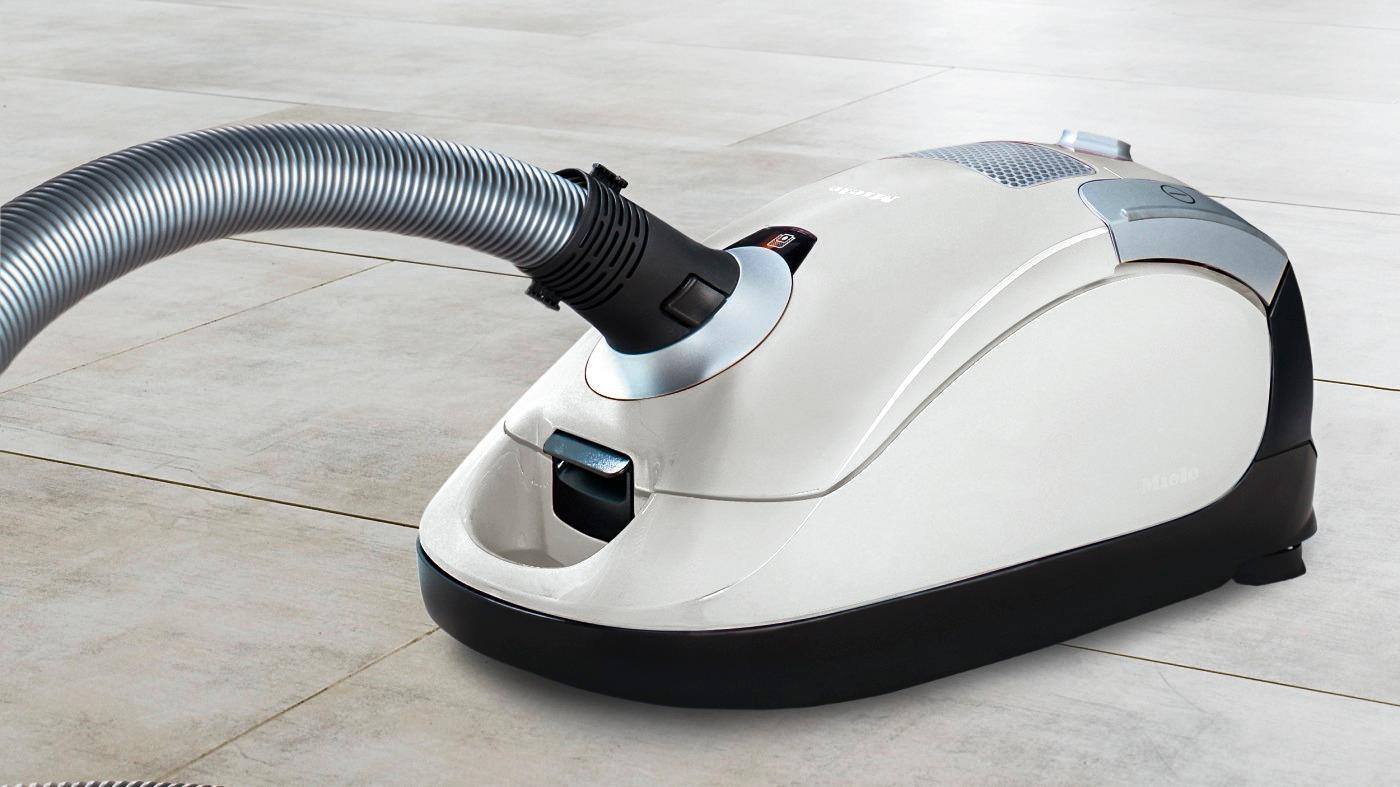 Alt View 14. Miele - Compact C1 Canister Vacuum - Lotus white.