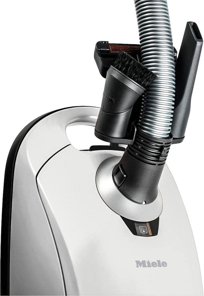 Alt View 16. Miele - Compact C1 Canister Vacuum - Lotus white.