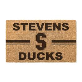 Jardine - Stevens Institute of Technology Ducks 18" x 30" Team Logo Doormat - Brown