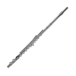 Di Zhao Flutes - DZ-301 COA Student Flute | Closed Hole | Offset G | C Foot | Sterling Riser | Hand-Cut Headjoint - Silver