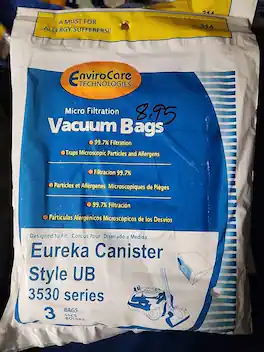 EnviroCare - Vacuum Bags Part #314 15 Pack