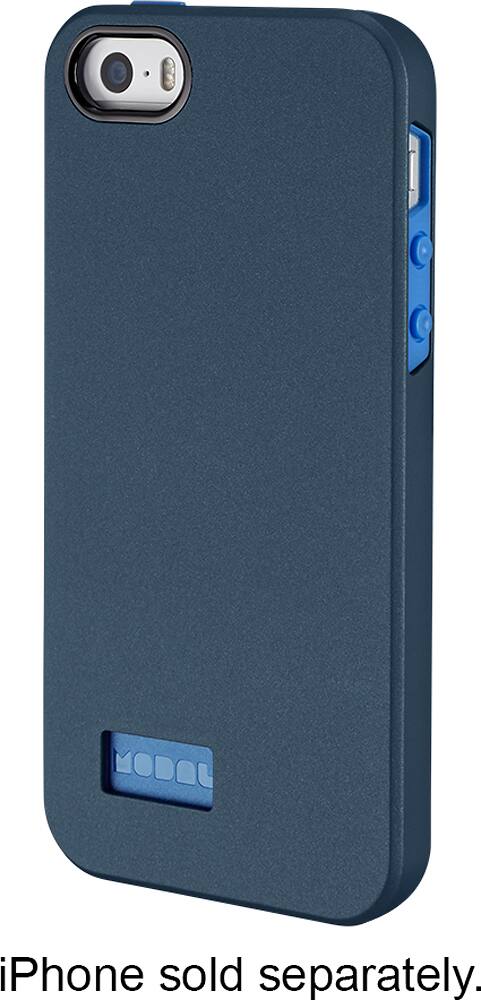 Front. Modal™ - Case for Apple® iPhone® 5s - Blue.
