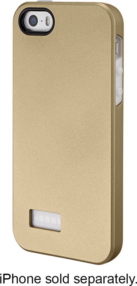Front. Modal™ - Case for Apple® iPhone® 5s - Gold.