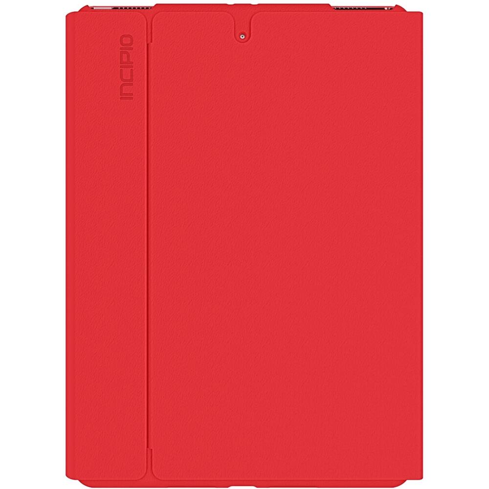 Front. Incipio - Faraday Folio Case for Apple® 10.5" iPad® Pro - Bright Red.