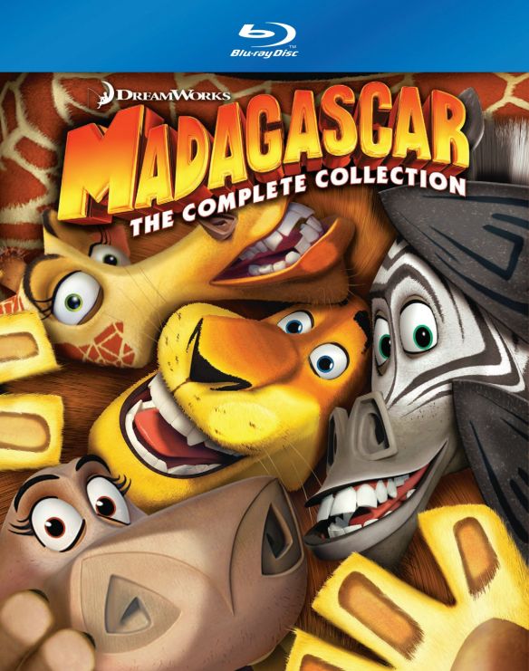 Madagascar: Complete Collection 1-3 (Blu-ray)