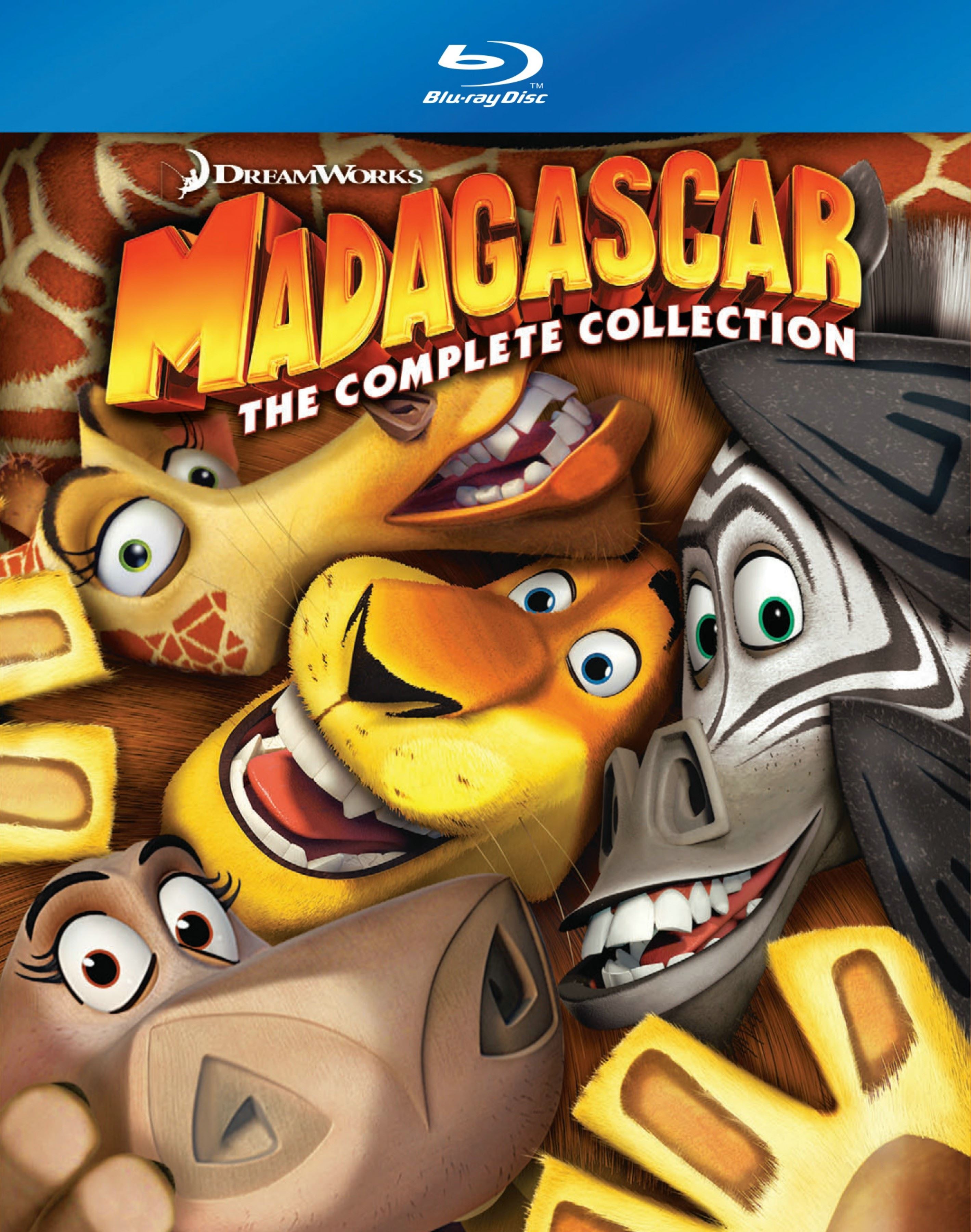 Madagascar: The Complete Collection [3 Discs] [Blu-ray] - Best Buy
