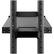 Alt View 12. Kanto - Mobile TV Stand for Most Flat-Panel TVs Up to 82" - Black.