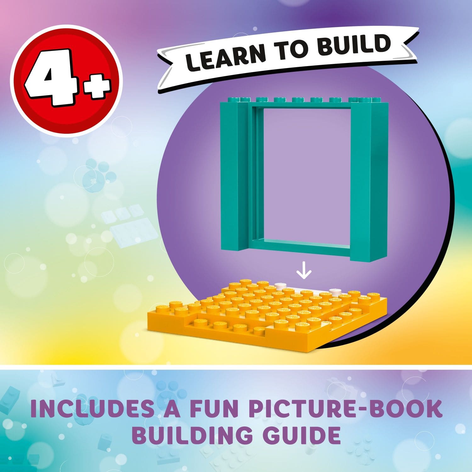 4+ LEARN TO BUILD INCLUDES A FUN PICTURE-BOOK BUILDING GUIDE