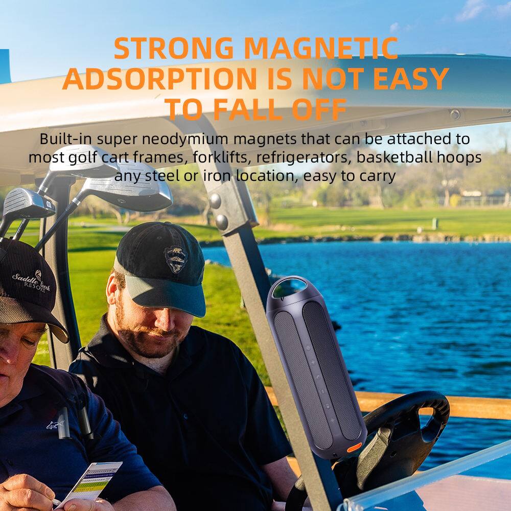 STRONG MAGNETIC ADSORPTION IS NOT EASY TO FALL OFF

Built-in super neodymium magnets that can be attached to most golf cart frames, forklifts, refrigerators, basketball hoops, any steel or iron location, easy to carry