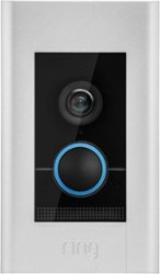 Ring - Video Doorbell Elite - Satin Nickel - Front_Zoom